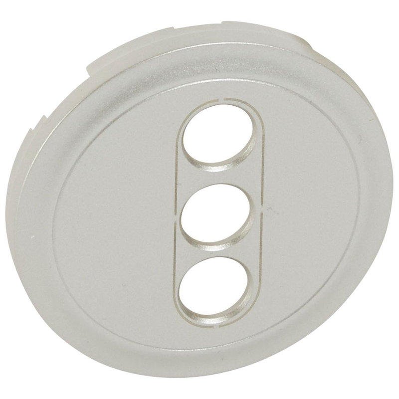 Legrand 068513 - Enjoliveur Céliane pour prises RCA - finition titane