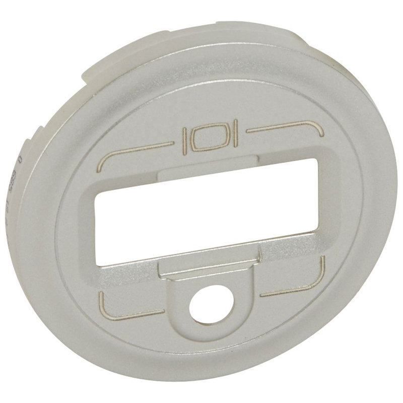 Legrand 068519 - Enjoliveur Céliane pour prise HD15 et jack - finition titane