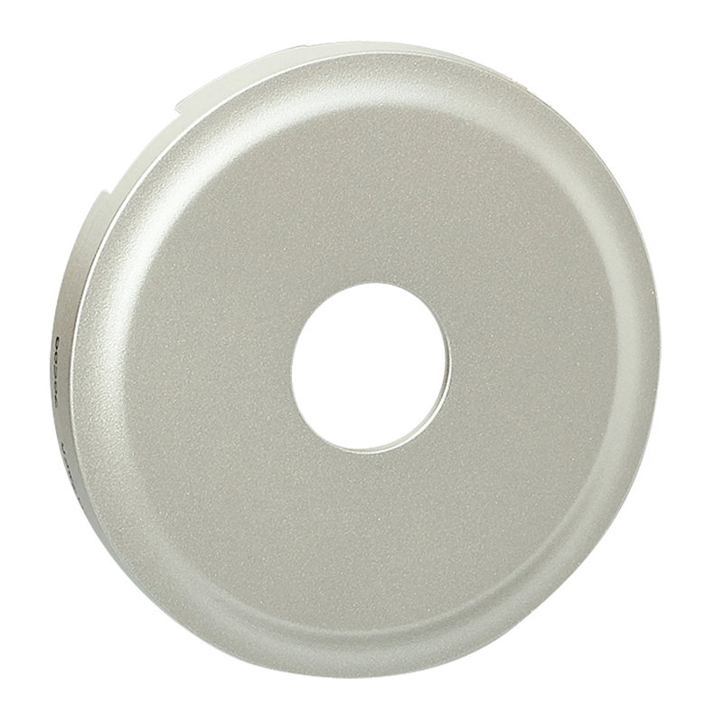 Legrand 068582 - Enjoliveur Céliane pour prise télévision simple mâle ou typeF - finition titane
