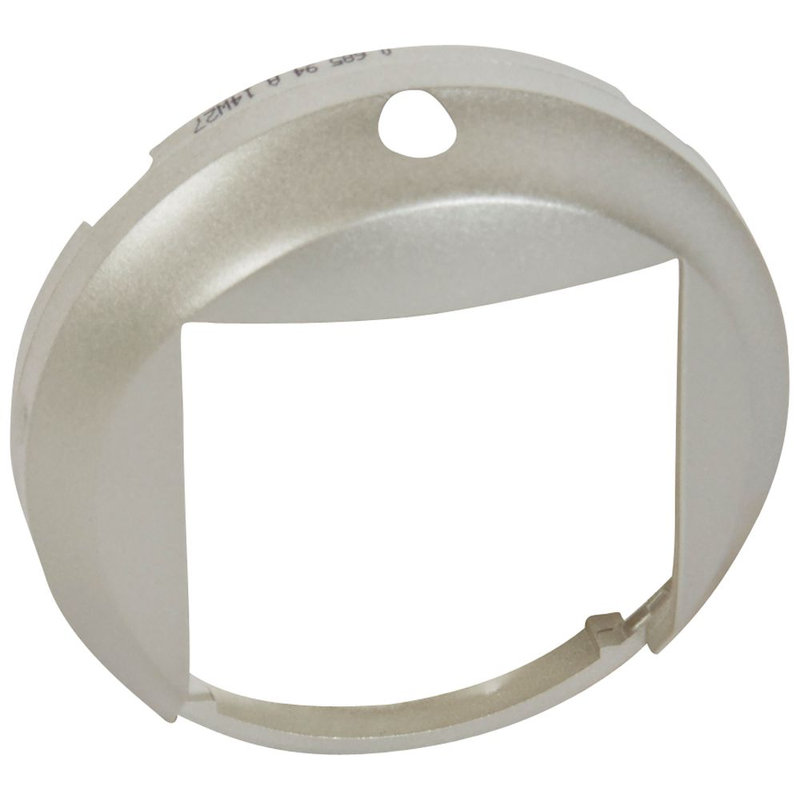 Legrand 068594 - Enjoliveur Céliane détecteur avec bouton poussoir - titane