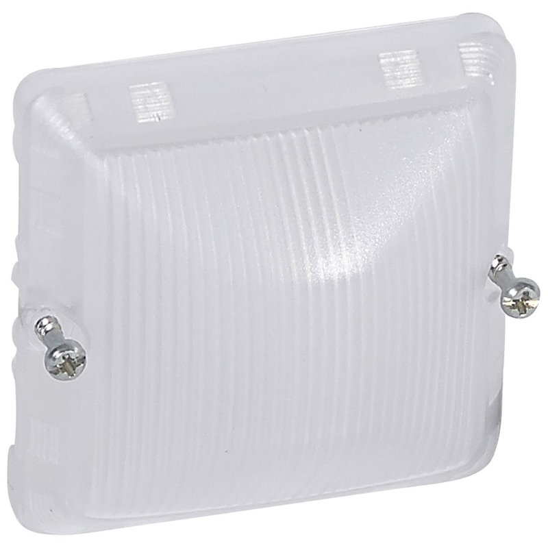 Legrand 069588 - Diffuseur étanche pour lampe incolore Plexo composable IP55 - gris et blanc