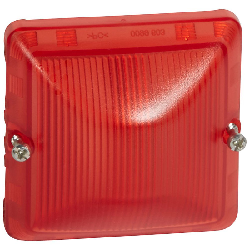 Legrand 069591 - Diffuseur étanche pour lampe rouge Plexo composable IP55 - gris et blanc