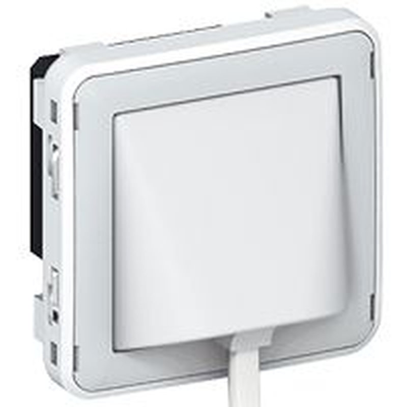 Legrand 069594 - Détecteur d'élévation de température Plexo composable IP41 - gris et blanc