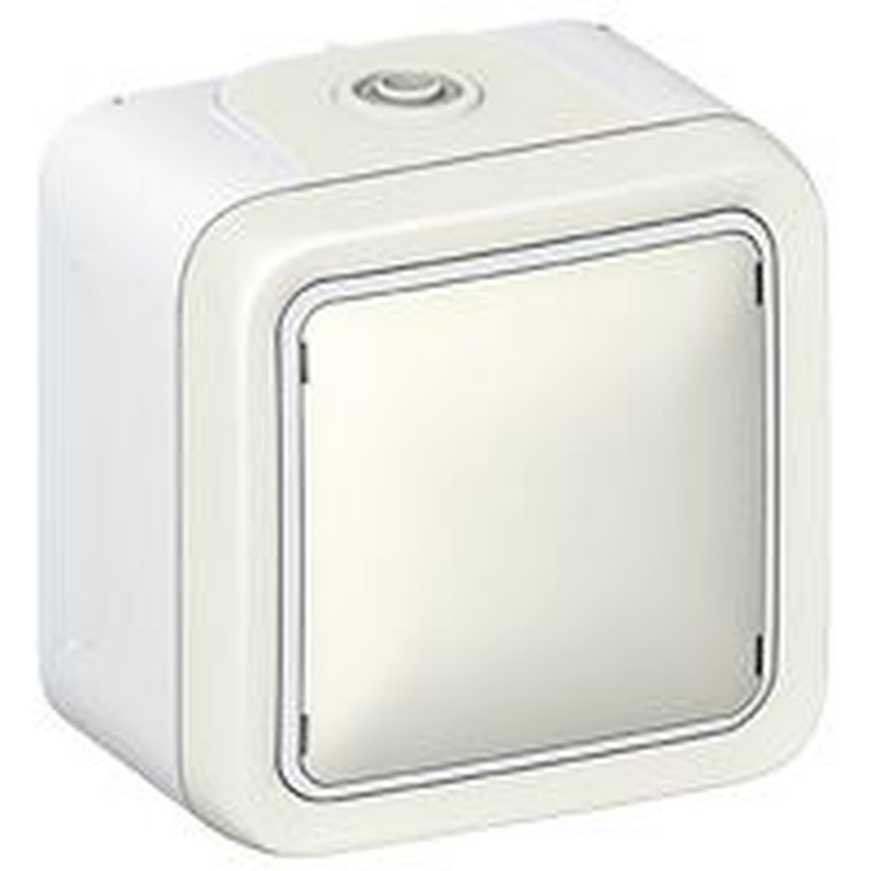Legrand 069779 - Sortie de câbles étanche avec serre-câbles Plexo complet IP55 saillie - blanc
