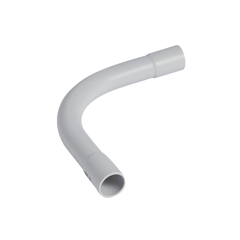 Legrand 06041 - Cintre grand rayon 90° IP44 Ø16mm et rayon 55mm - gris RAL7035