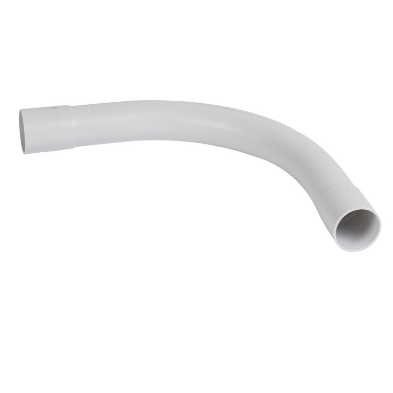Legrand 06044 - Cintre grand rayon 90° IP44 Ø32mm et rayon 125mm - gris RAL7035