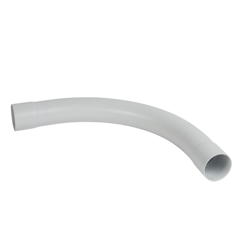 Legrand 06047 - Cintre grand rayon 90° IP44 Ø63mm et rayon 270mm - gris RAL7035