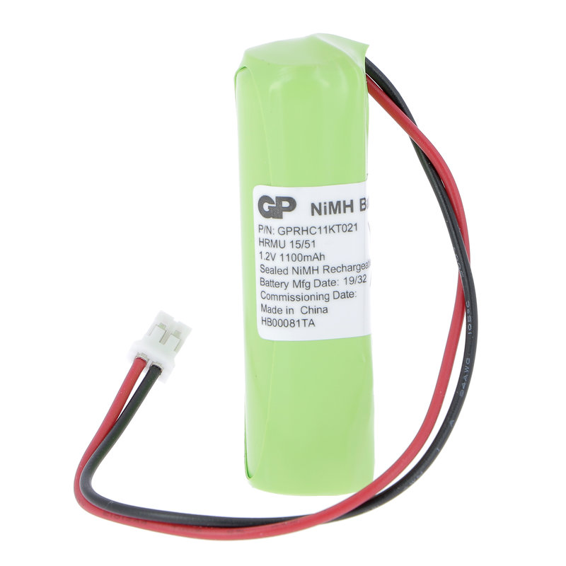 Legrand 061080 - Batterie Ni-Mh 1,2V 1,1 Ah pour BAES Adressable et SATI Connecté