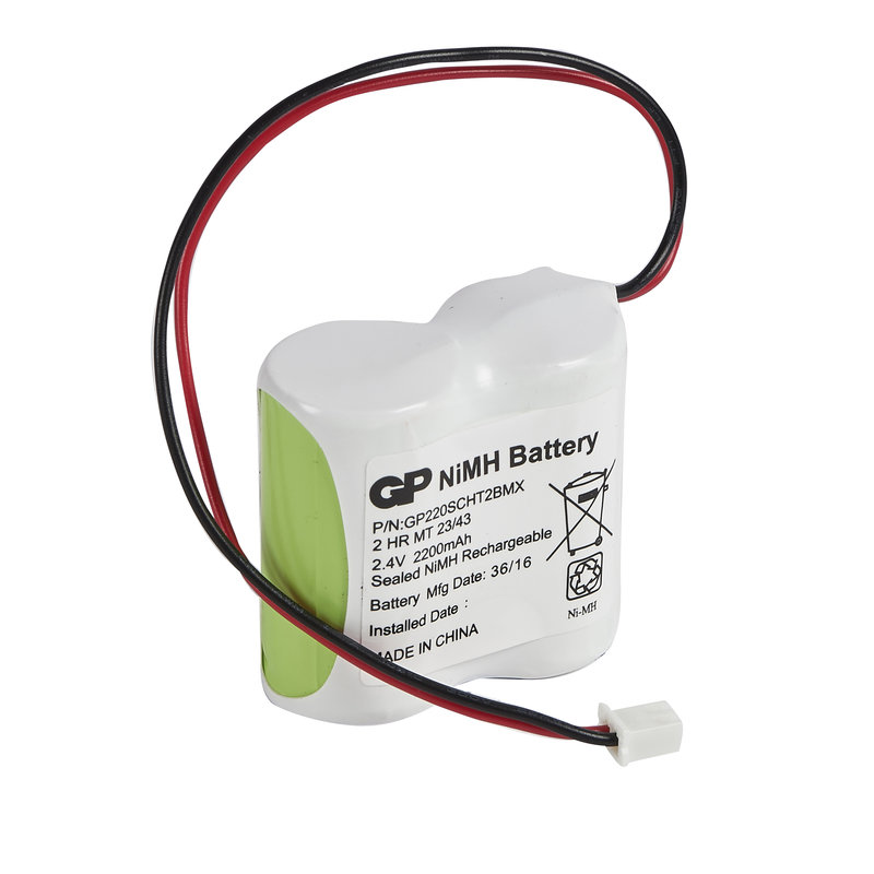 Legrand 061088 - Batterie Ni-Cd 2,4 V - 2,2 Ah pour maintenance blocs Kickspot