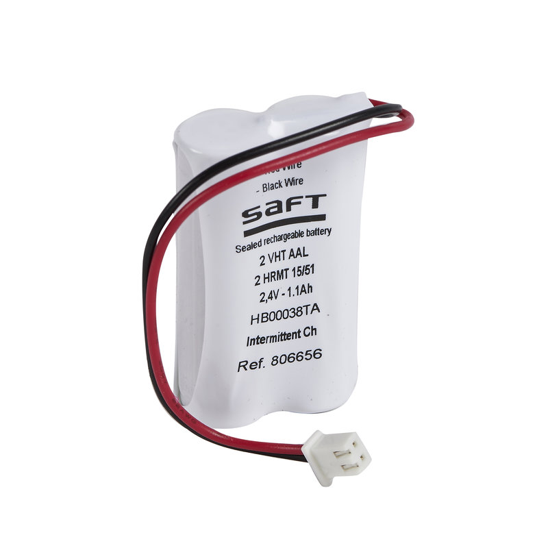 Legrand 061089 - Batterie Ni-Mh 2,4V 1,1Ah pour blocs Kickspot évacuation, BAES + BAEH, BAEH ECO2