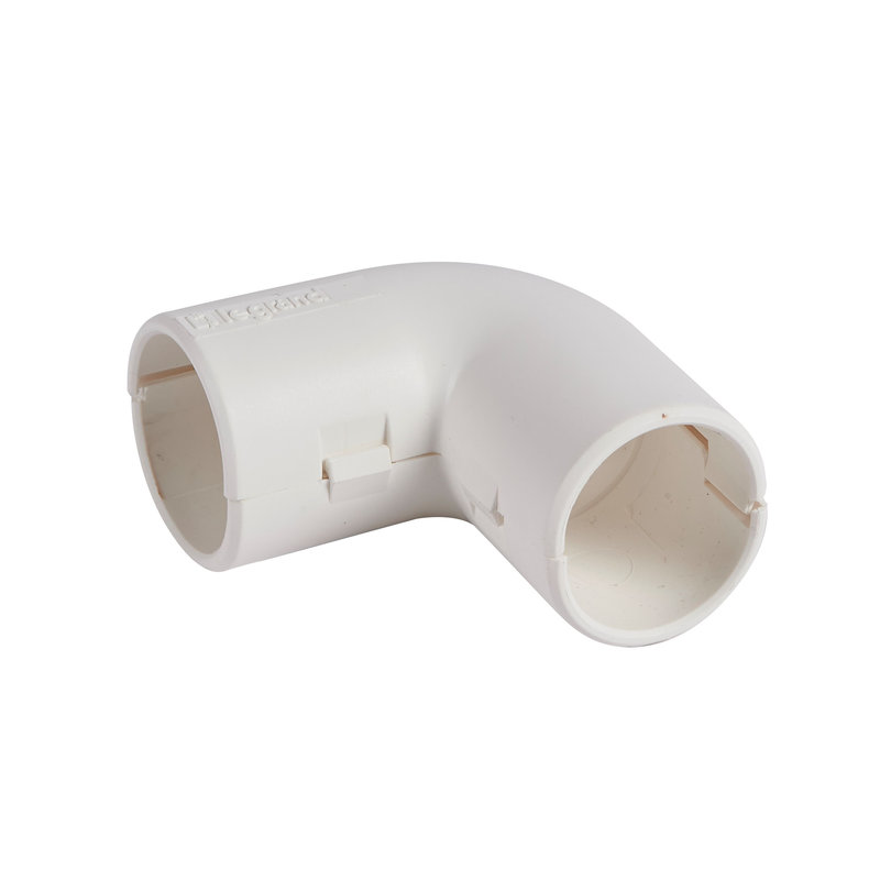 Legrand 06123 - Coude équerre 90° IP40 Ø25mm - blanc RAL9010 antimicrobien