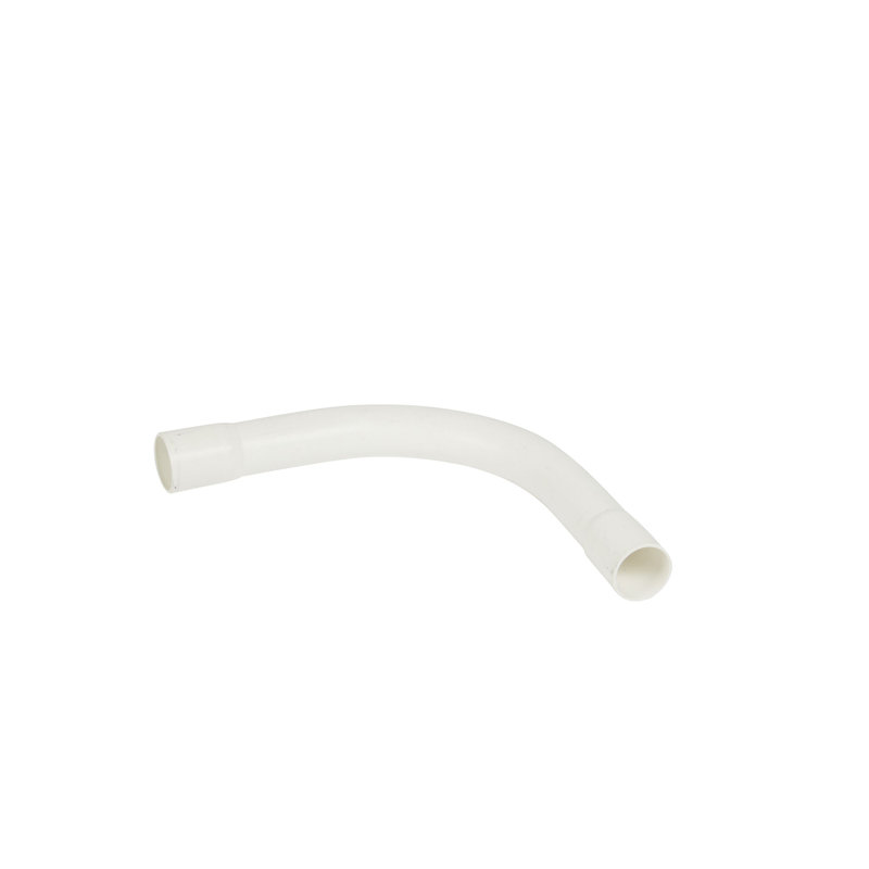 Legrand 06142 - Cintre grand rayon 90° IP44 Ø20mm et rayon 70mm - blanc RAL9010 antimicrobien