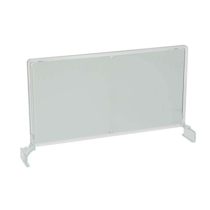 Legrand 062675 - Plaque signalisation évacuation verticale éclairage par la tranche BAES et LSC