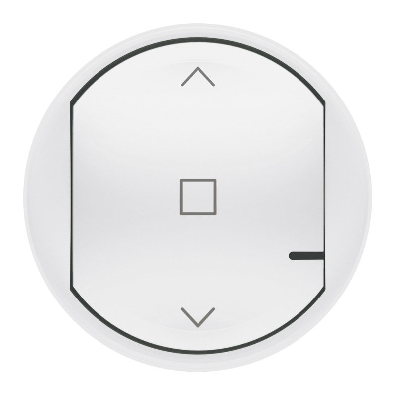 Legrand 064819 - Enjoliveur Céliane with Netatmo interrupteur/commande volet roulant - blanc