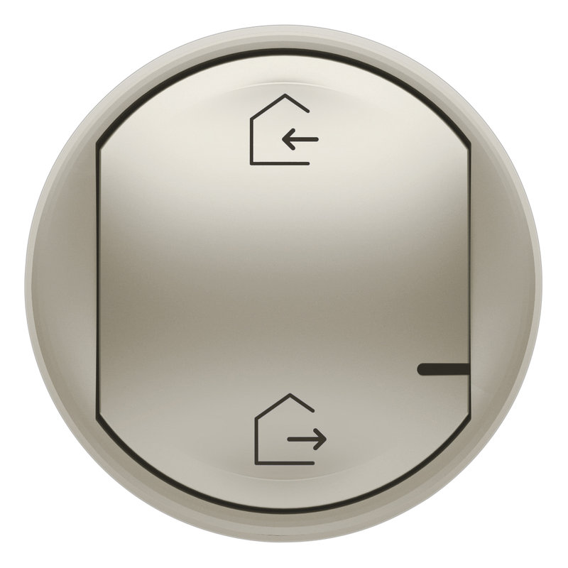 Legrand 064822 - Enjoliveur Céliane with Netatmo commande générale sans fil Départ/Arrivée titane