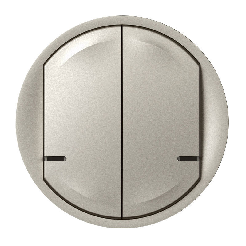 Legrand 064836 - Enjoliveur Céliane with Netatmo inter double connecté/cde sans fil - graphite