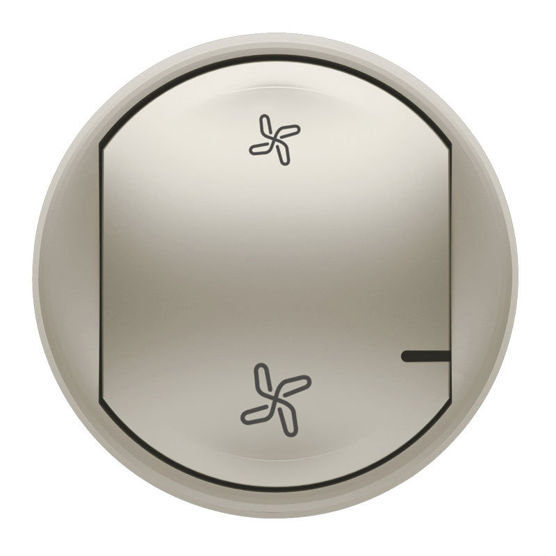 Legrand 064845 - Enjoliveur Céliane with Netatmo pour commande sans fils pour VMC - titane