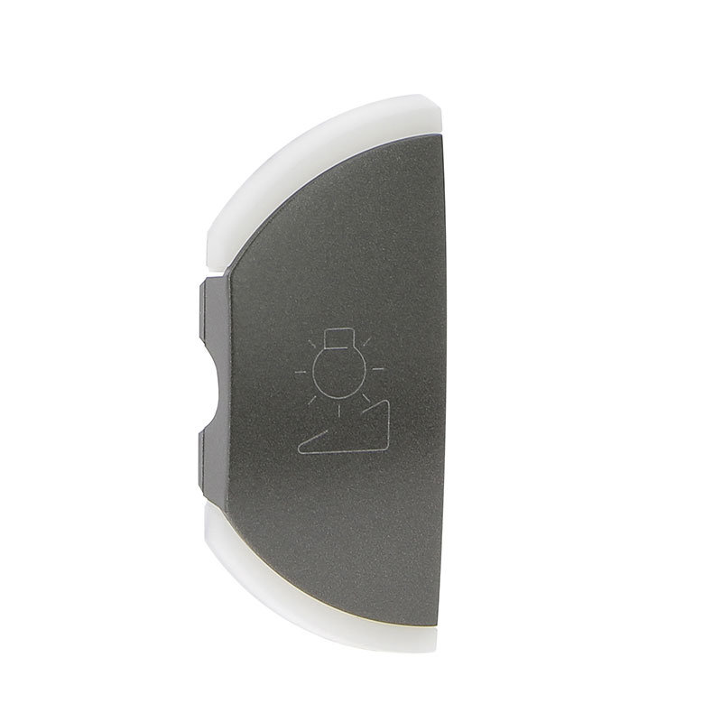 Legrand 064877 - Enjoliveur simple Céliane variation montage gauche - graphite