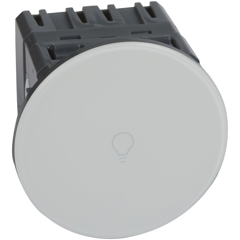 Legrand 067017 - Interrupteur ou va-et-vient Céliane Surface tactile avec neutre 1000 W - blanc