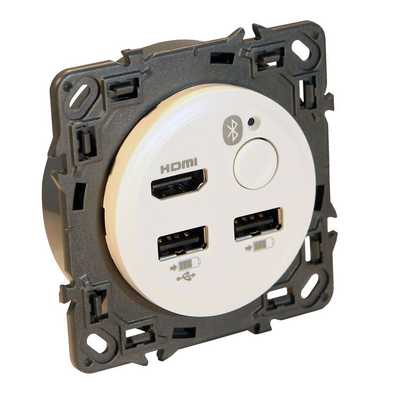 Legrand 067371 - Media Hub Light - Céliane - finition blanc