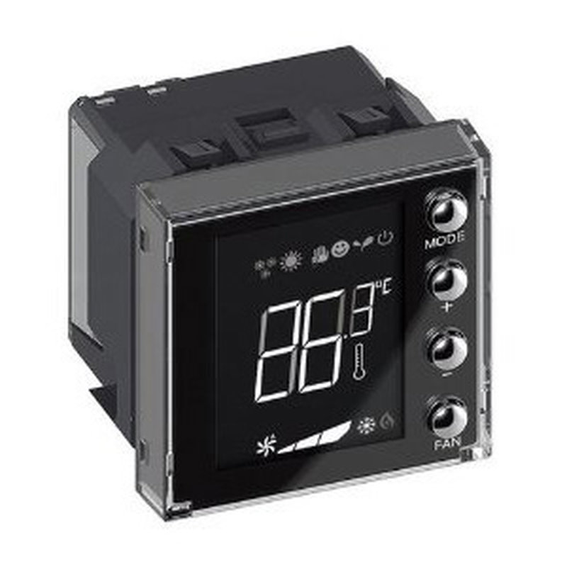 Legrand 067464 - Ecran 1,6 de contrôle de thermorégulation BUS/KNX Mosaic