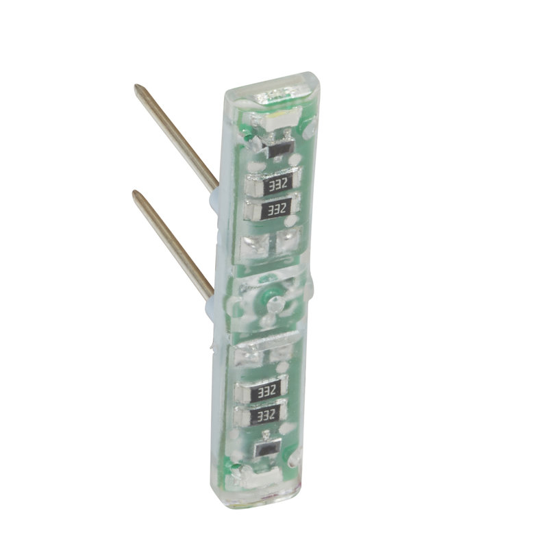 Legrand 067689L - Voyant témoin 12V , 24V ou 48V Mosaic Easy-Led brochable - LEDs blanches