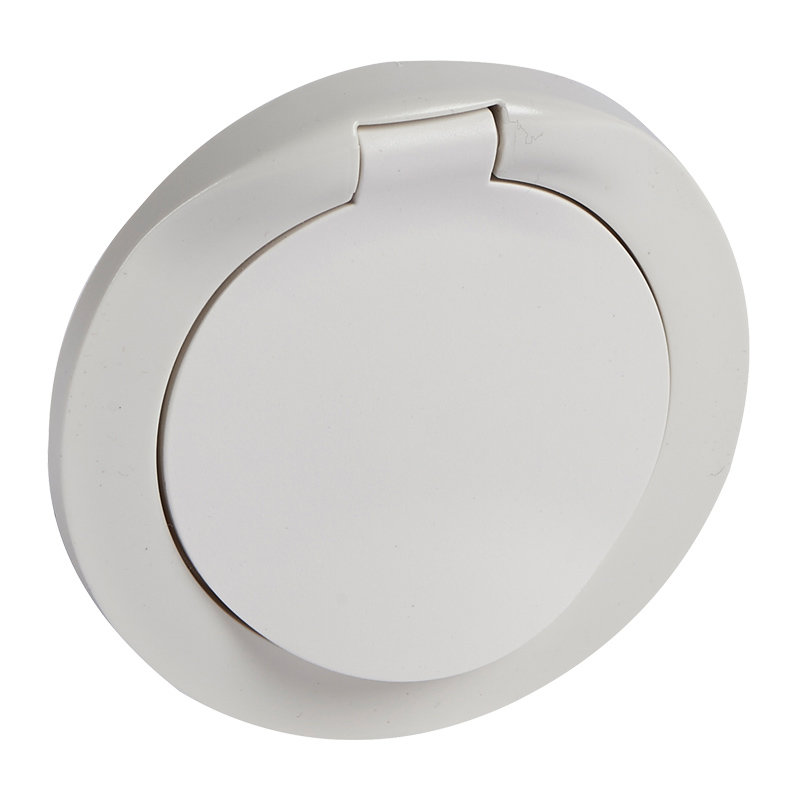 Legrand 067812 - Enjoliveur à volet Céliane IP44 pour prise de courant 2P+T - Blanc