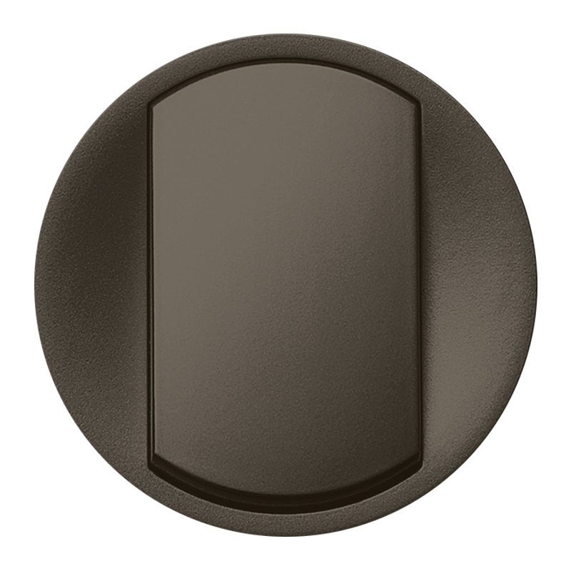 Legrand 067921 - Enjoliveur Céliane doigt large pour interrupteur bipolaire - finition graphite