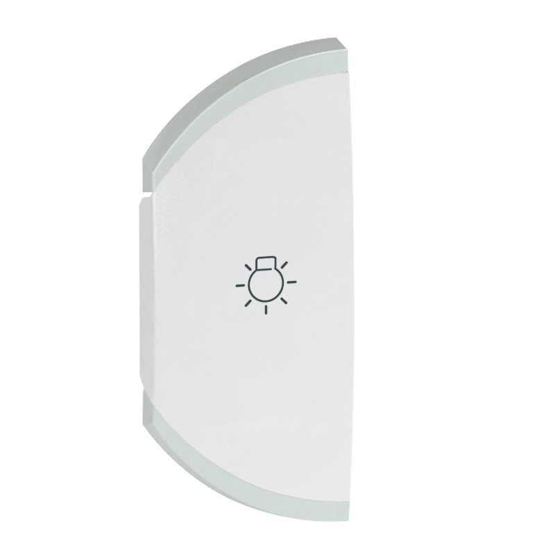 Legrand 068148 - Enjoliveur simple Céliane éclairage montage gauche - blanc