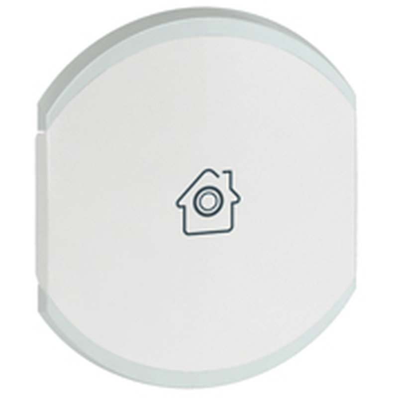 Legrand 068180 - Enjoliveur double Céliane marquage GEN - blanc