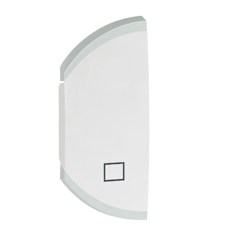 Legrand 068204 - Enjoliveur simple Céliane STOP montage gauche uniquement - blanc