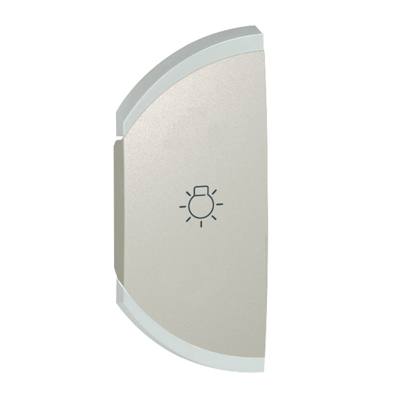 Legrand 068448 - Enjoliveur simple Céliane éclairage montage gauche - titane
