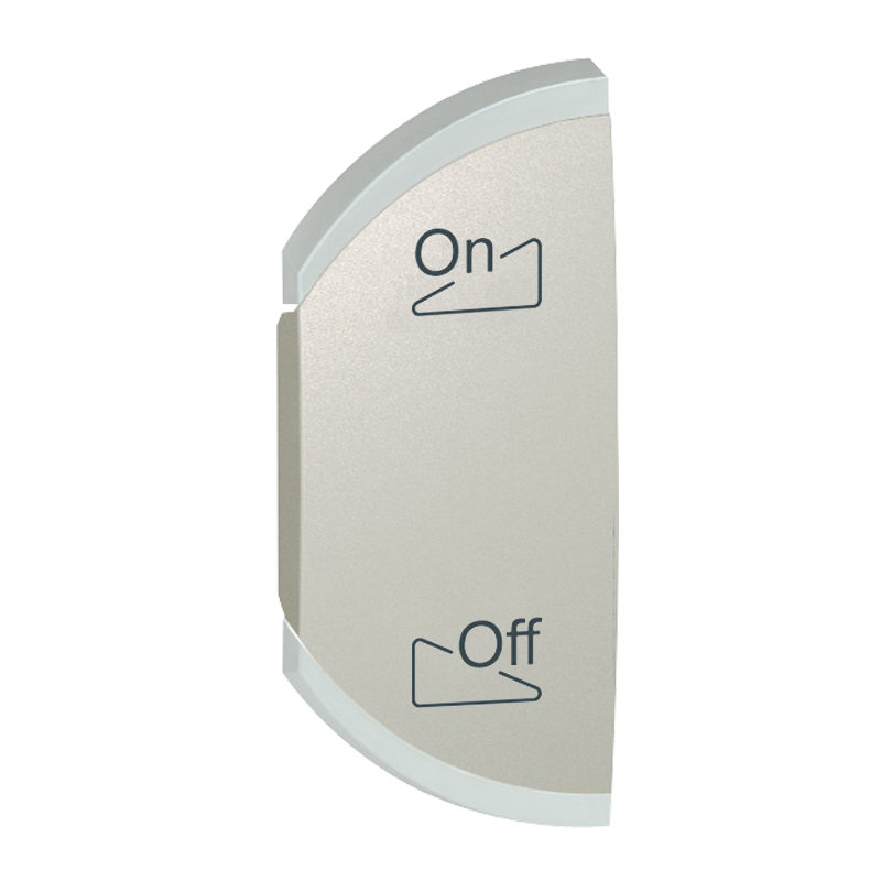 Legrand 068450 - Enjoliveur gauche Céliane éclairage et diffusion sonore - titane