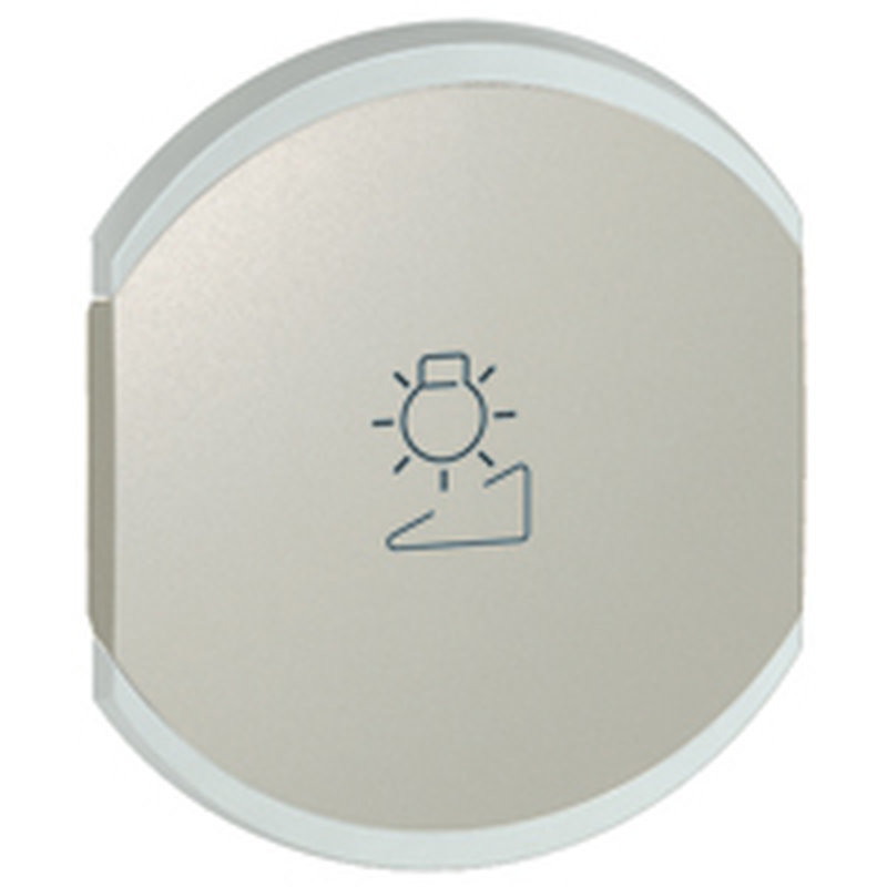 Legrand 068476 - Enjoliveur double Céliane variation - titane