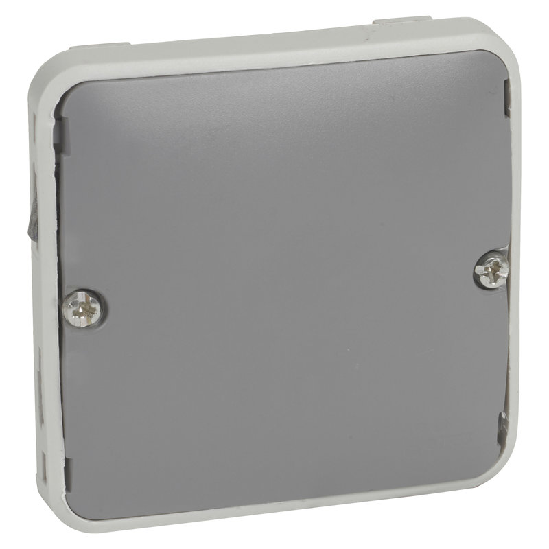 Legrand 069537 - Enjoliveur obturateur étanche Plexo - gris