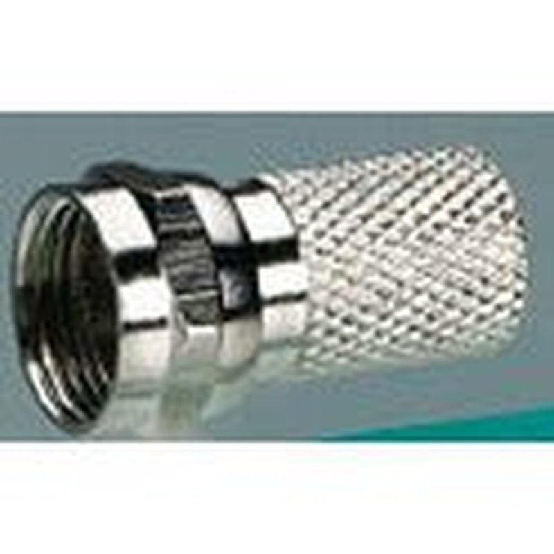 Legrand 073990 - Fiche télévision typeF mâle à visser pour câble coaxial Ø7mm