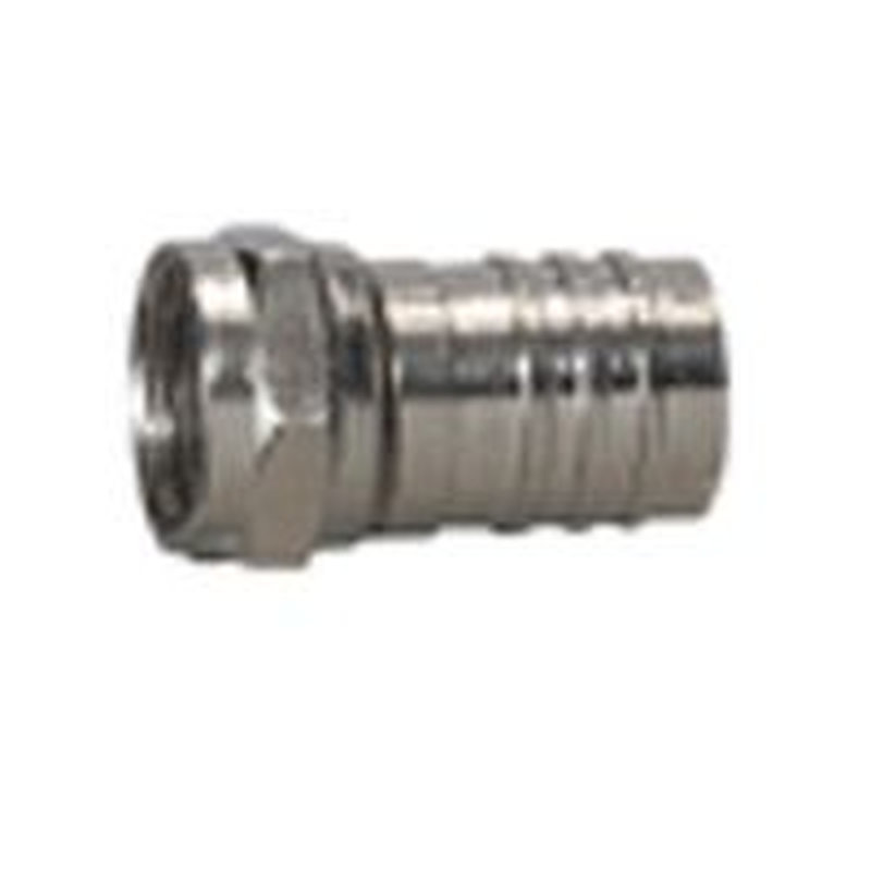 Legrand 073995 - Fiche télévision typeF mâle à sertir pour câble coaxial Ø7mm