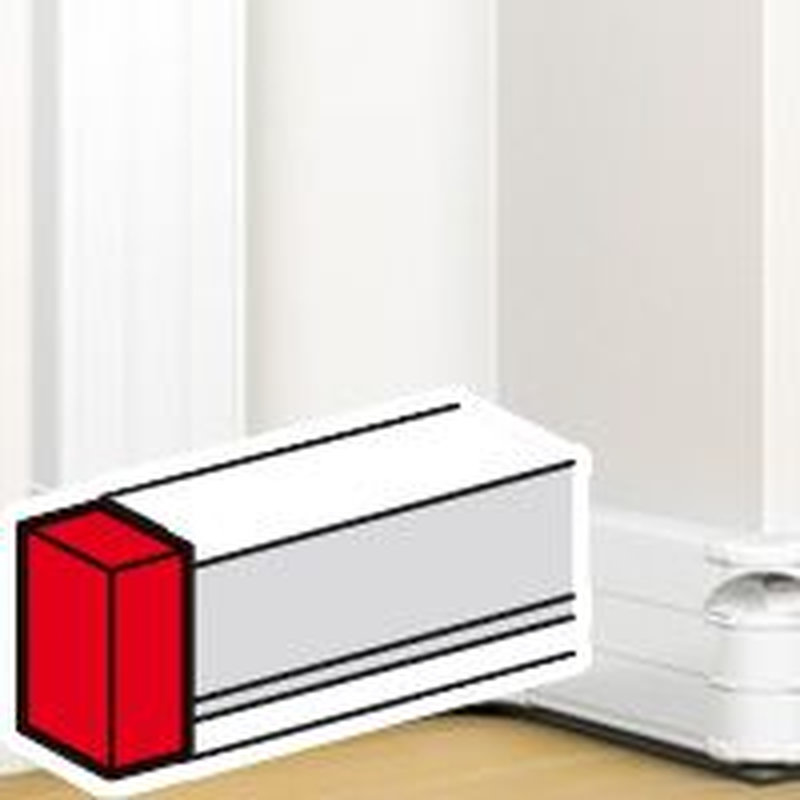 Legrand 075616 - Embout pour goulotte à clippage direct Mosaic 50x180mm - blanc