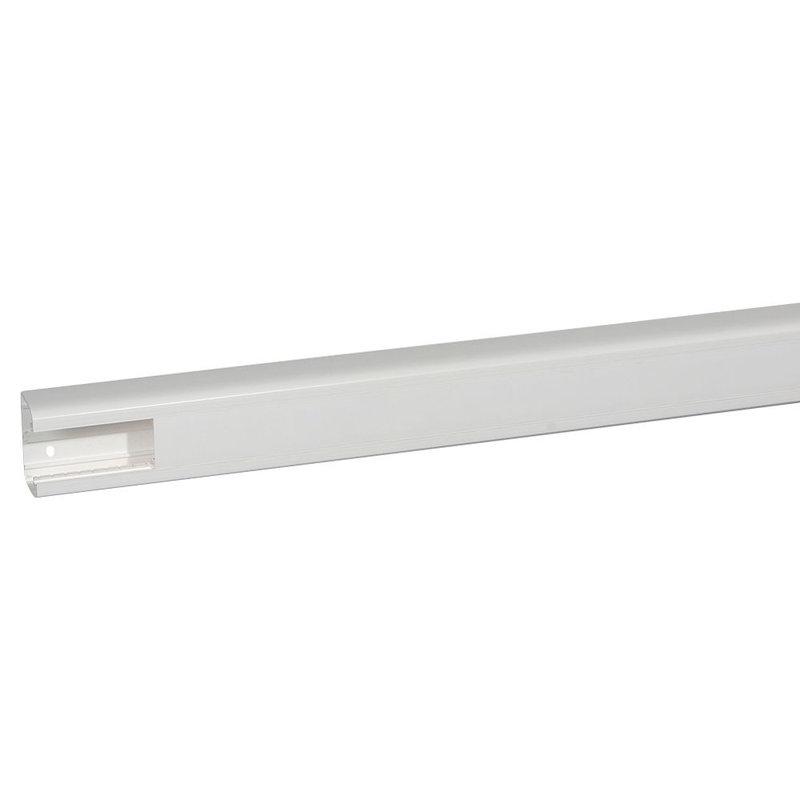 Legrand 075700 - Goulotte 1 compartiment à clippage direct Mosaic 50x80mm - blanc antimicrobien
