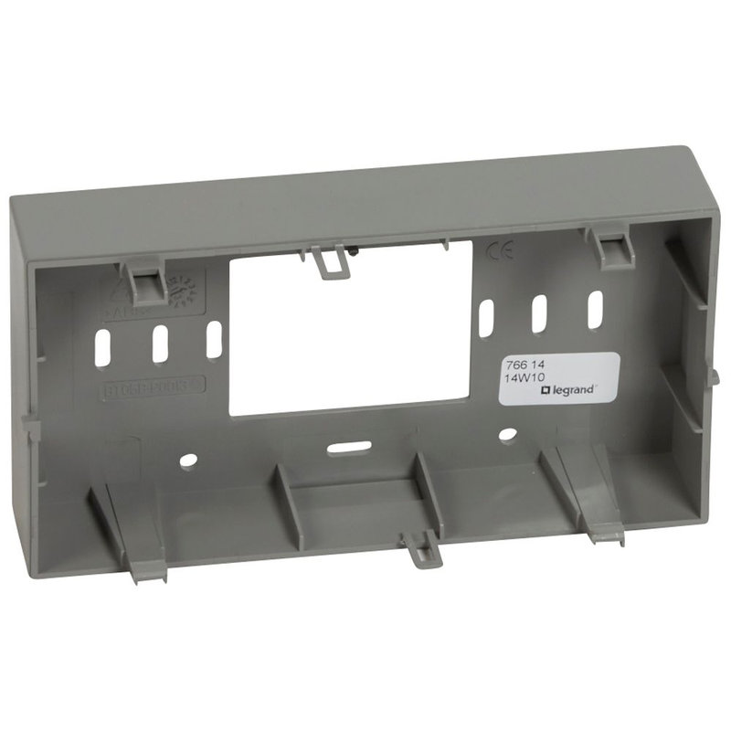 Legrand 076614 - Cadre saillie pour pupitres, blocs de porte et blocs phonie pour la rénovation