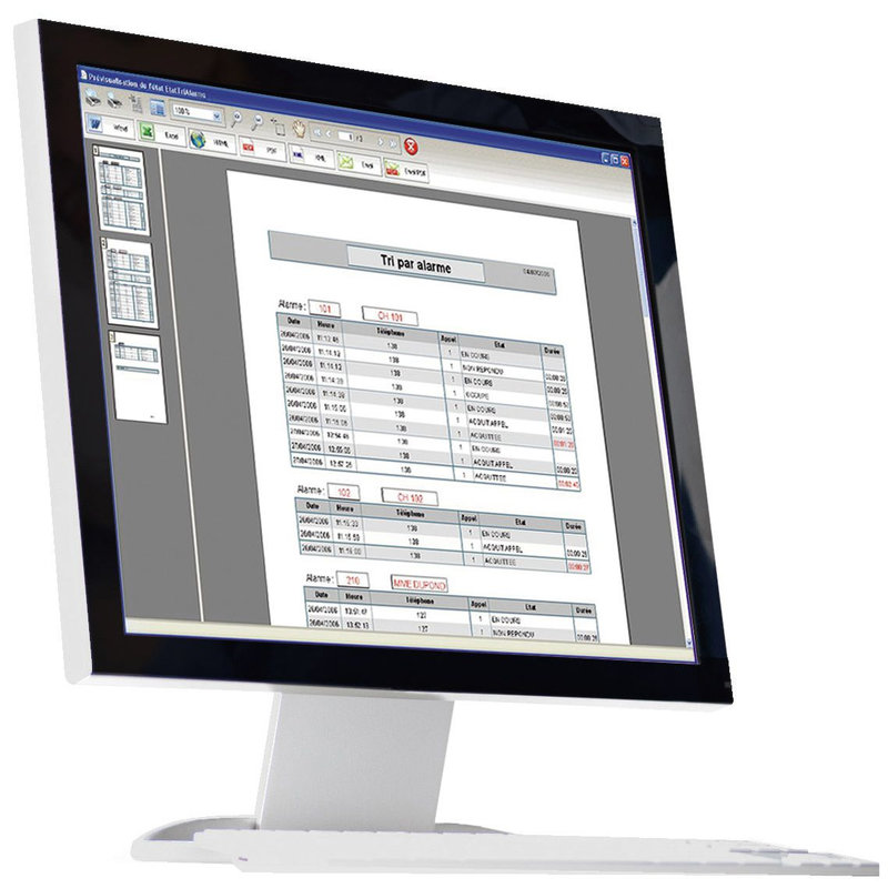 Legrand 076618 - Logiciel appel infirmière pour traçabilité sur PC des évènements avec réf.076617