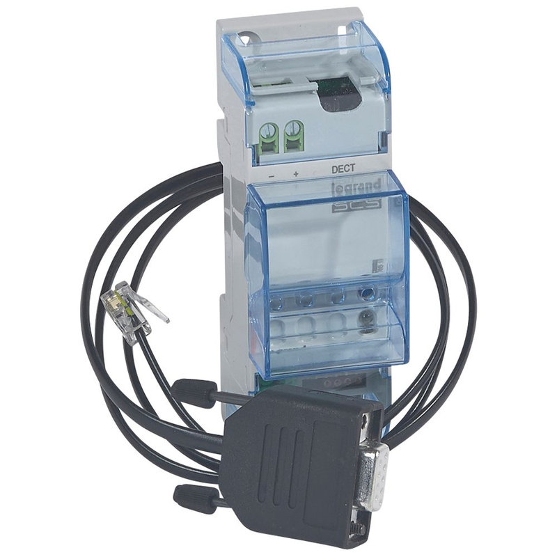 Legrand 076619 - Interface modulaire pour appel infirmière pour renvoyer informations vers DECT