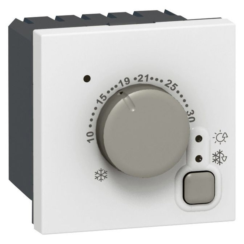 Legrand 076720 - Thermostat d'ambiance électronique Mosaic - 2 modules - blanc