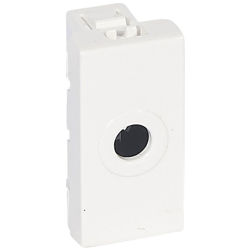 Legrand 077552 - Sortie de fil Ø8mm Mosaic 1 module - blanc