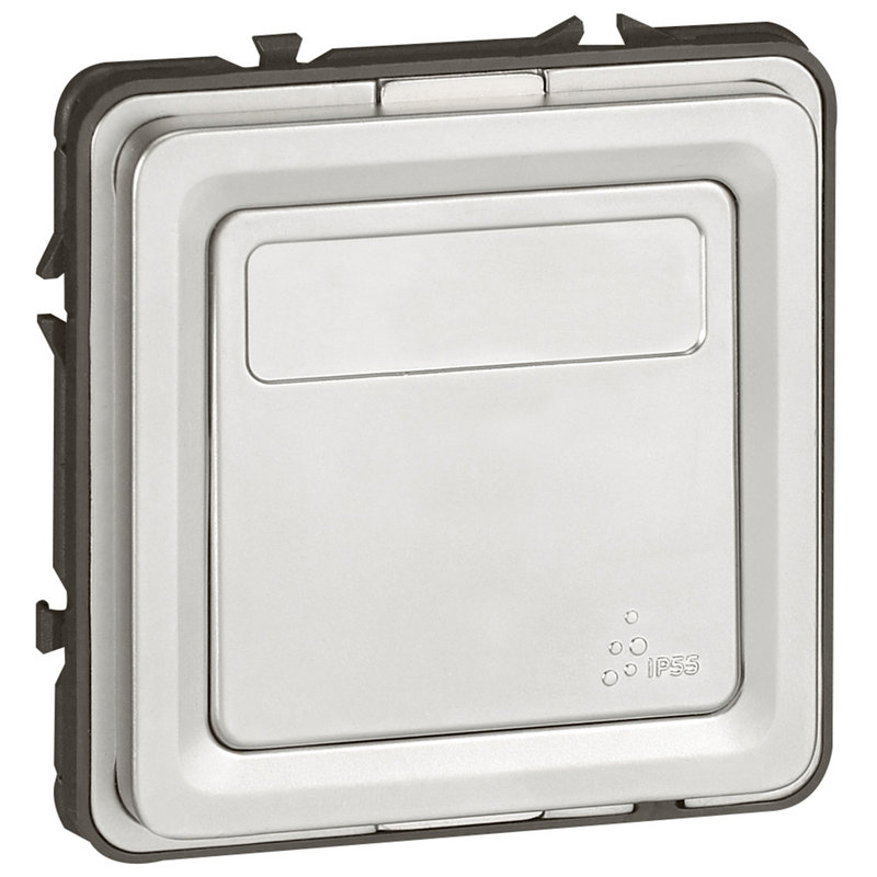 Legrand 077813 - Interrupteur ou va-et-vient repérable 10AX 250V~ Soliroc IK10 IP55