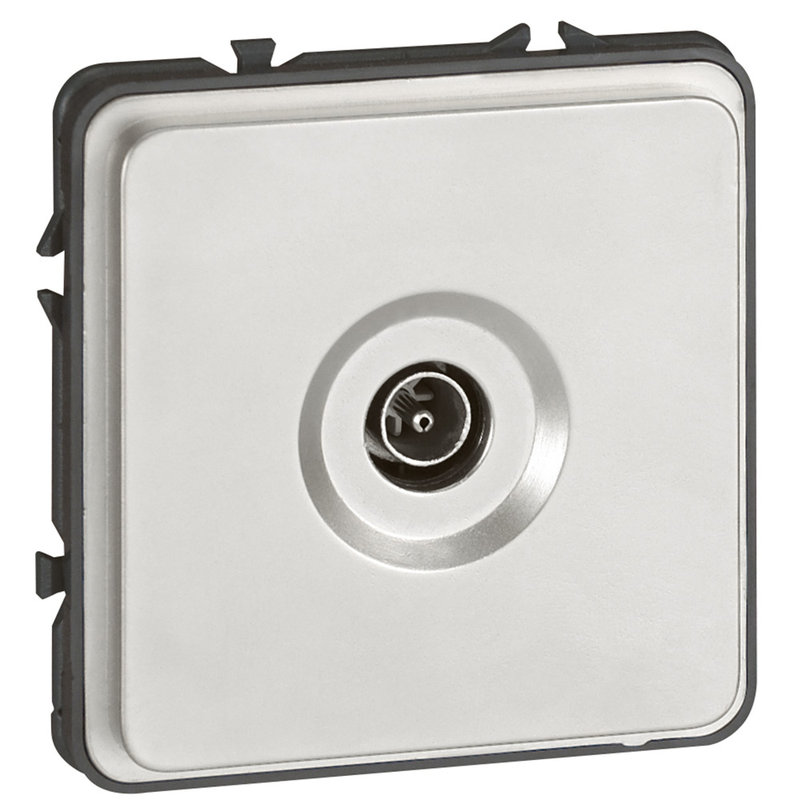 Legrand 077882 - Prise télévision simple Soliroc IK10 IP20