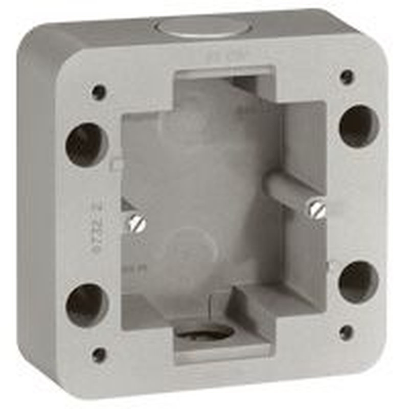 Legrand 077890 - Cadre saillie - 1 poste - Soliroc - IK10 - antivandale