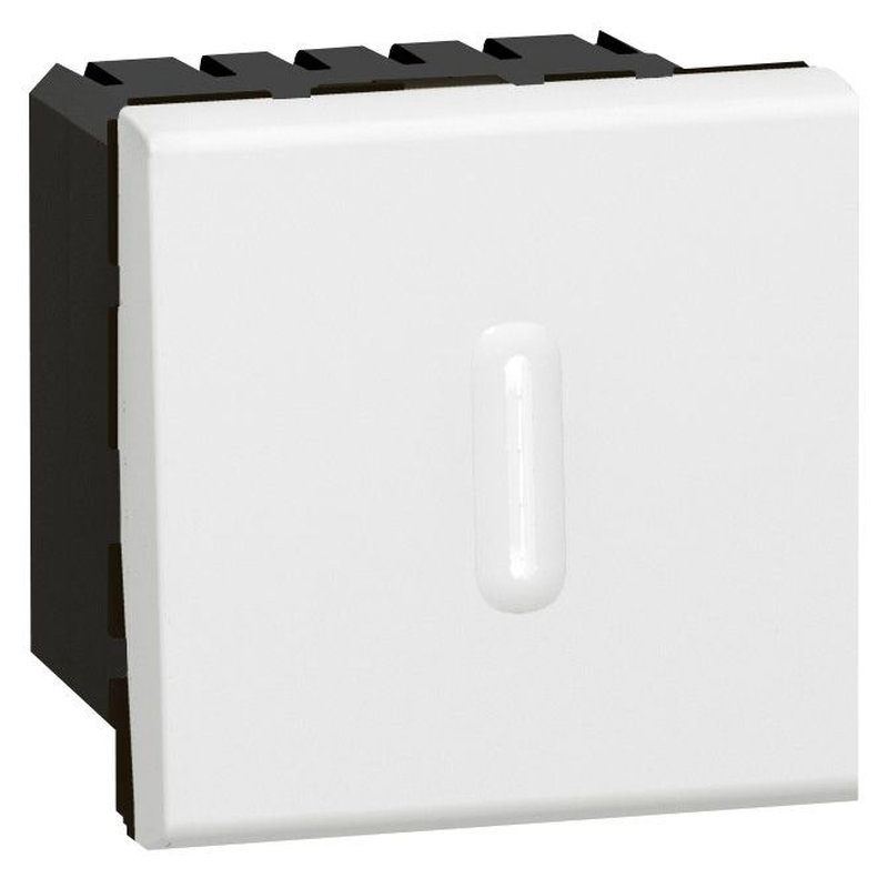 Legrand 078420 - Interrupteur temporisé Mosaic 2 modules - blanc