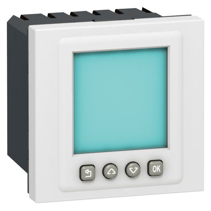 Legrand 078425 - Interrupteur horaire programmable Mosaic 2 modules - blanc
