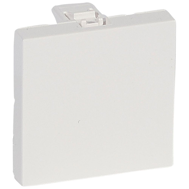 Legrand 078721 - Obturateur Mosaic 2 modules - blanc antimicrobien